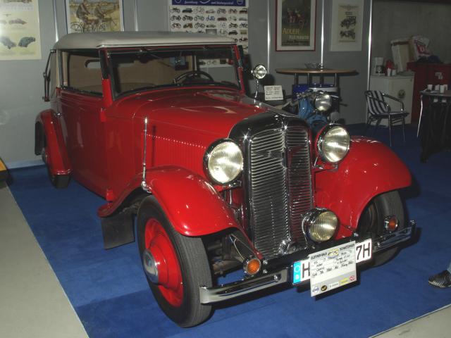 Adler Triumf Cabriolet - 1934